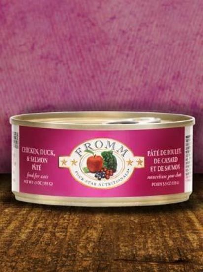 Fromm Four-Star Nutritionals® Chicken, Duck, & Salmon Pâté Food for Cats